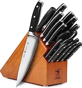 Henckels Forged Premio 19-pc Knife Block Set