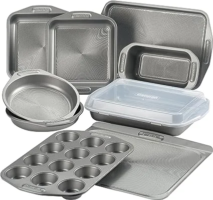 Circulon 10pc Bakeware Nonstick Set Gray