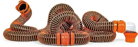 Camco 39867 Rhinoextreme RV Sewer Hose Kit, 20 ft.