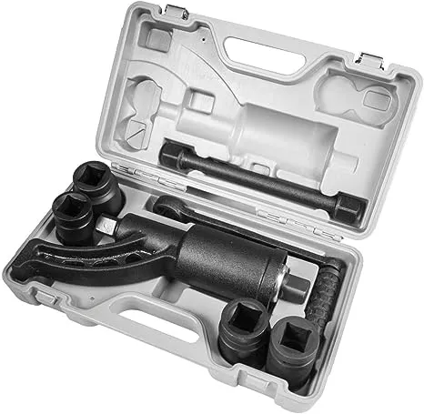 XtremepowerUS Torque Wrench Labor Saving Lug Nut Wrench/Multiplier w/Cr-v Socket (Torque Wrench W/ 8pc Socket Set)