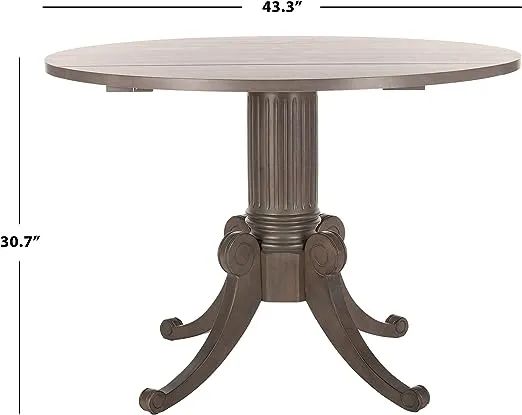 Safavieh Forest Drop Leaf Dining Table - Grey Wash