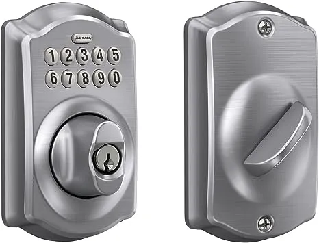 Schlage Camelot Electronic Keypad Deadbolt