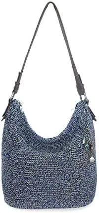 The Sak Women's Sequoia Leather Hobo Bag - Tobacco Floral Emboss