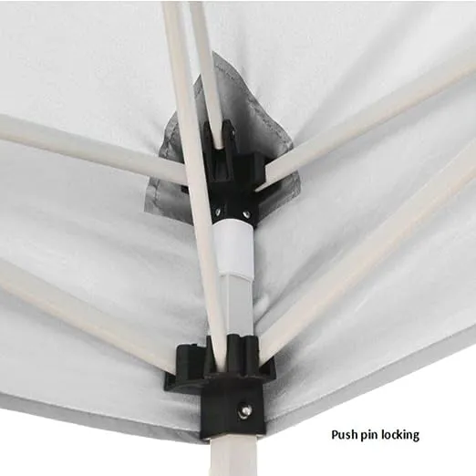 Impact Canopy 040000001 Slant Leg Canopy, 10' x 10', White-No Sidewall