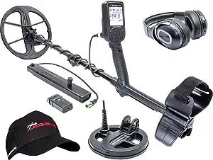 Nokta The Legend Metal Detector Pro Package with 6" & 11" DD Coils, Multi(2), 4kHz, 10kHz, 15kHz, 20kHz, 40kHz Frequencies