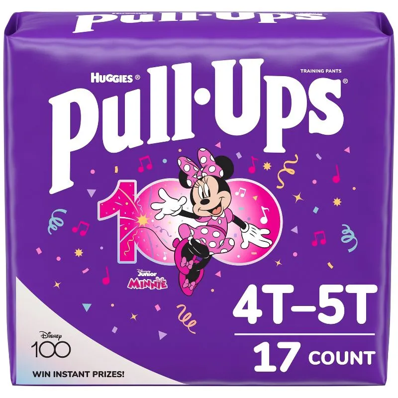 Pull-Ups Girls' Potty Training Pants - 4t-5t 17 ct