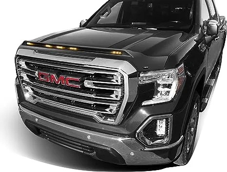 Auto Ventshade [AVS] Aeroskin Lightshield Hood Protector | 2019 - 2023 RAM 1500 (Excludes Rebel & TRX Models), Textured Black, 1 pc | 753163