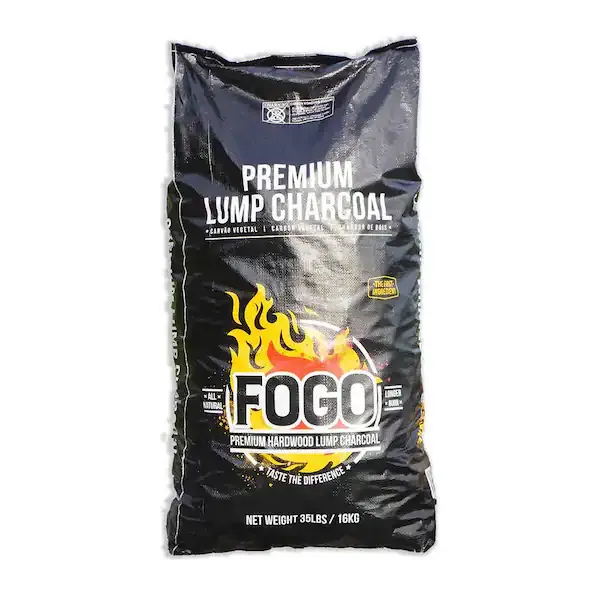 Fogo Premium Oak Restaurant All-Natural Hardwood Fuel Lump Charcoal, 35 lbs.