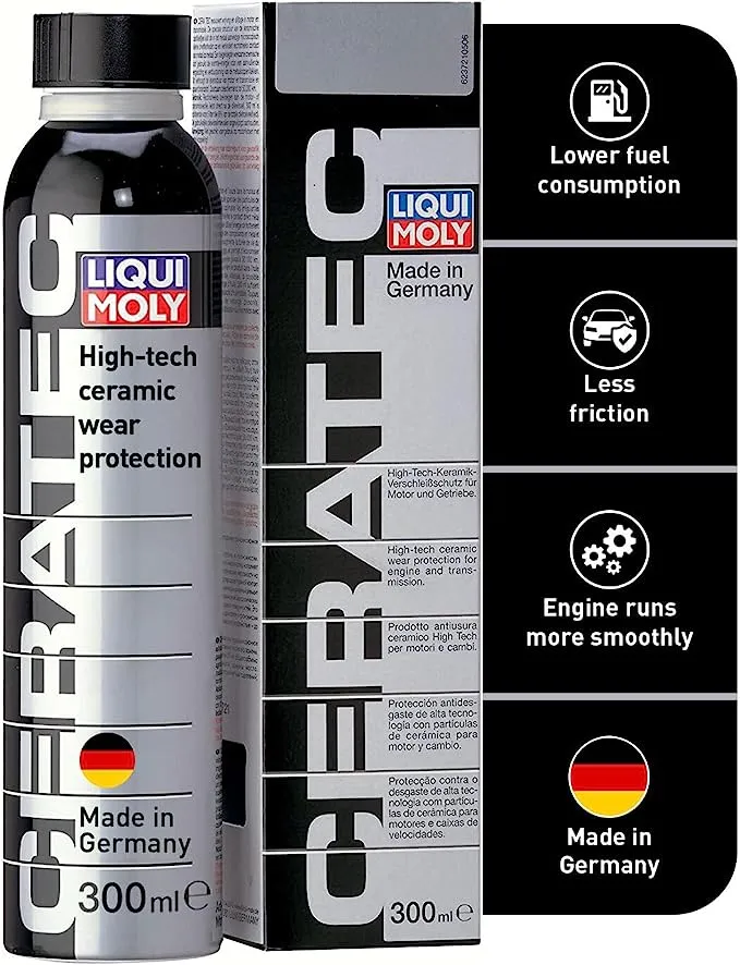 Liqui Moly Cera Tec Anti-Wear Oil Additive - 300ml Bottle (Treats Up To 5L)