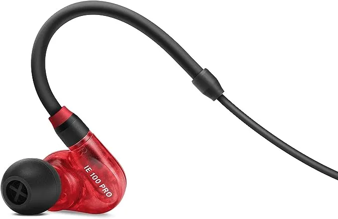 Sennheiser Ie 100 Pro Wireless In-Ear Headphones (Red)