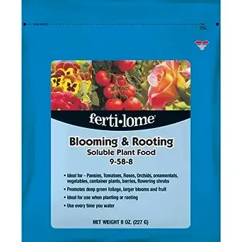 Ferti-Lome Blooming & Rooting Powder Plant Food 8 oz. - Case of: 1