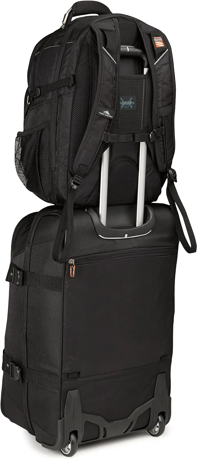 High Sierra XBT - TSA Laptop Backpack, Black, One Size