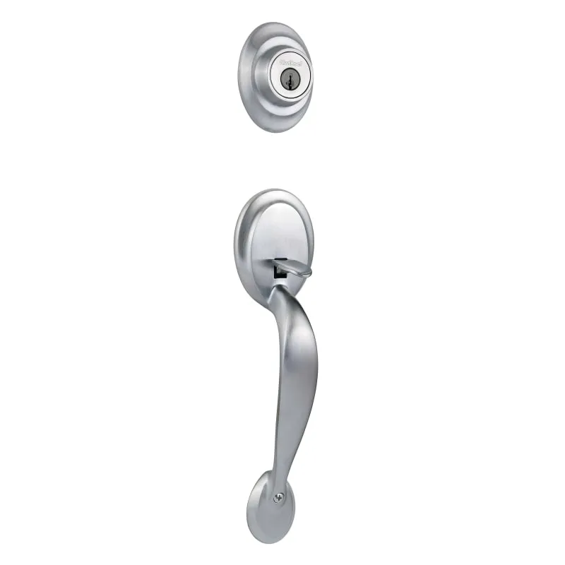 Kwikset 687DALIP-15S Dakota Single Cylinder Handleset Satin Nickel