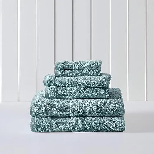 Tommy Bahama Home Island Retreat Towel Set, 6 Piece - Turquoise Blue