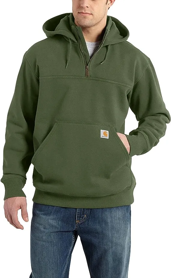 Carhartt Men's Rain Defender Loose Fit Heavyweight Quarter-Zip Sweatshirt 