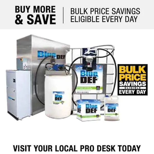 BLUEDEF Diesel Exhaust Fluid, 2.5 gal