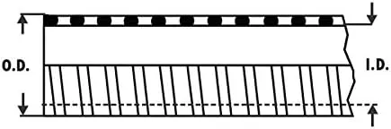 Sealproof 1/2-Inch Flexible Non-metallic Liquid-Tight Electrical Conduit Type B, UL Listed, 1/2" Dia, 100 Feet, Made in USA