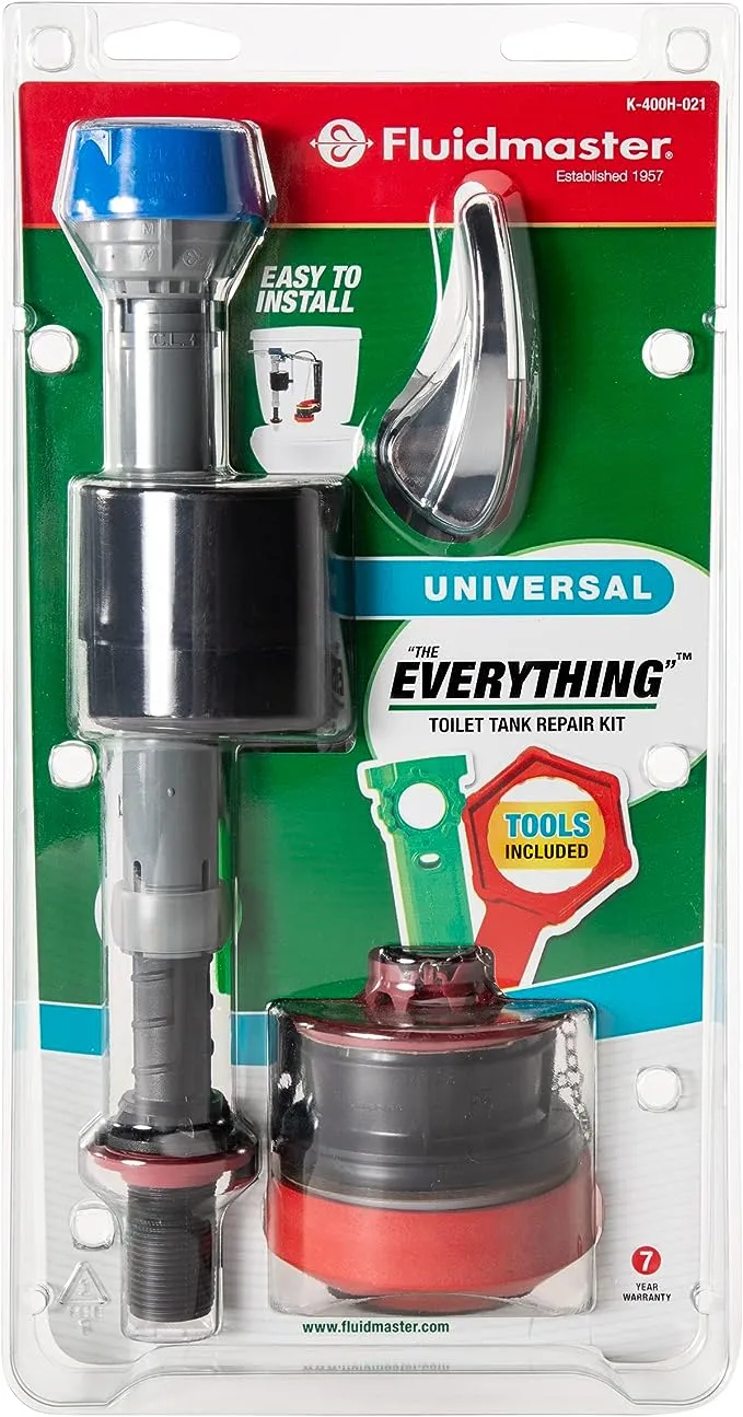 Fluidmaster Everything Toilet Repair Kit With Tools For 2" Toilets