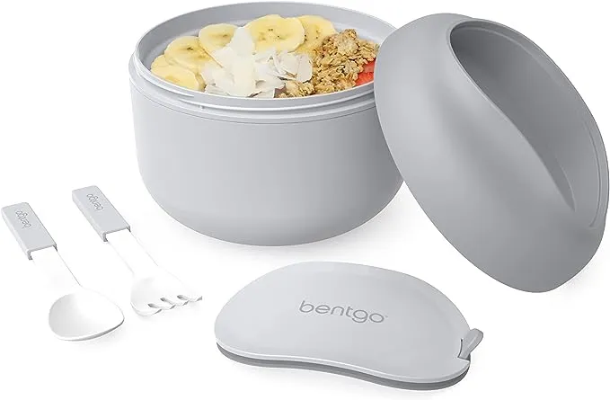 Bentgo Insulated Bowl 2 with Snack Compartment - Blush