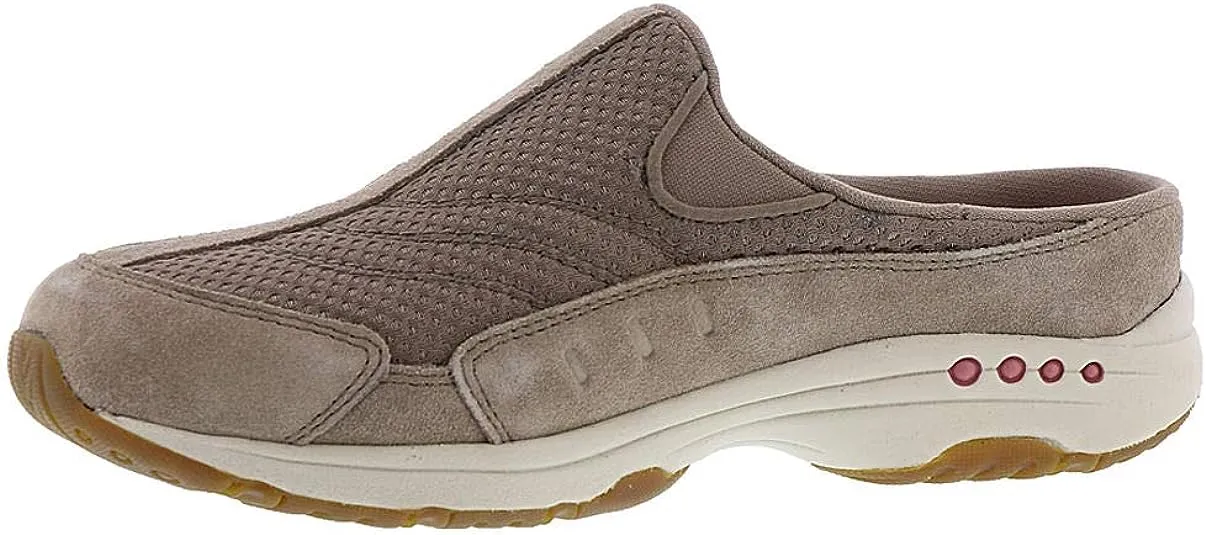 Easy Spirit Women's Traveltime Mules | Fungi Taupe | Size 6