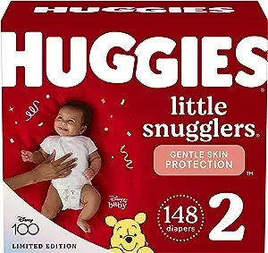 Huggies Little Snugglers Baby Diapers – (Select Size and Count)