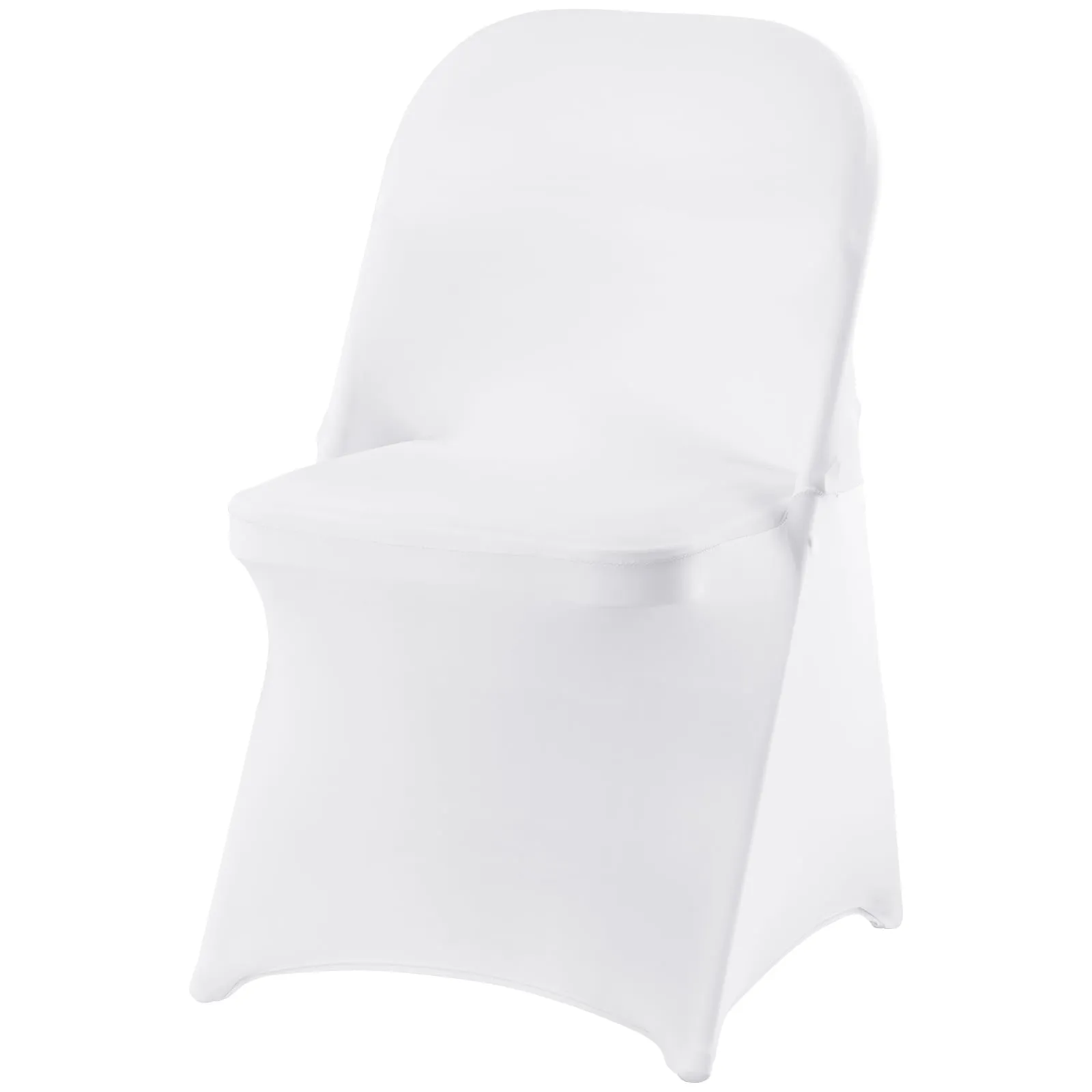 VEVOR 12 &amp; 30 PCS White Spandex Chair Covers Stretch