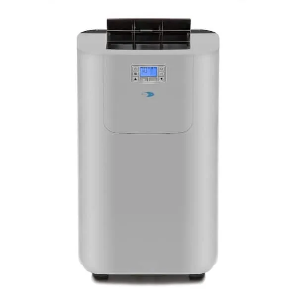 Whynter 7,000 BTU (12,000 BTU ASHRAE) Portable Air Conditioner Cools 400 Sq. Ft. with Dehumidifier, Remote, and Filter in Gray ARC-122DS