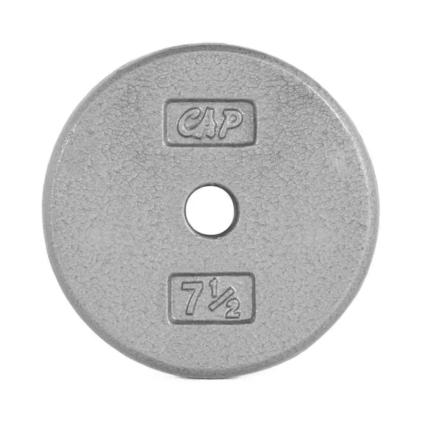 CAP Barbell Cast Iron Standard 1-Inch Weight Plates| Multiple Options