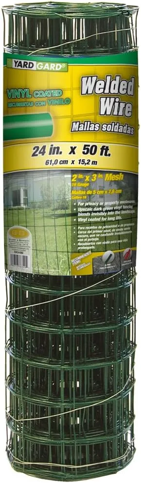 YARDGARD 308349A Welded Wire, 24 x 50, GreenYARDGARD 308349A Welded Wire, 24 x 50, Green