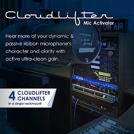 Cloud Microphones Cloudlifter CL-4 Rackmountable 4-channel Mic Activator