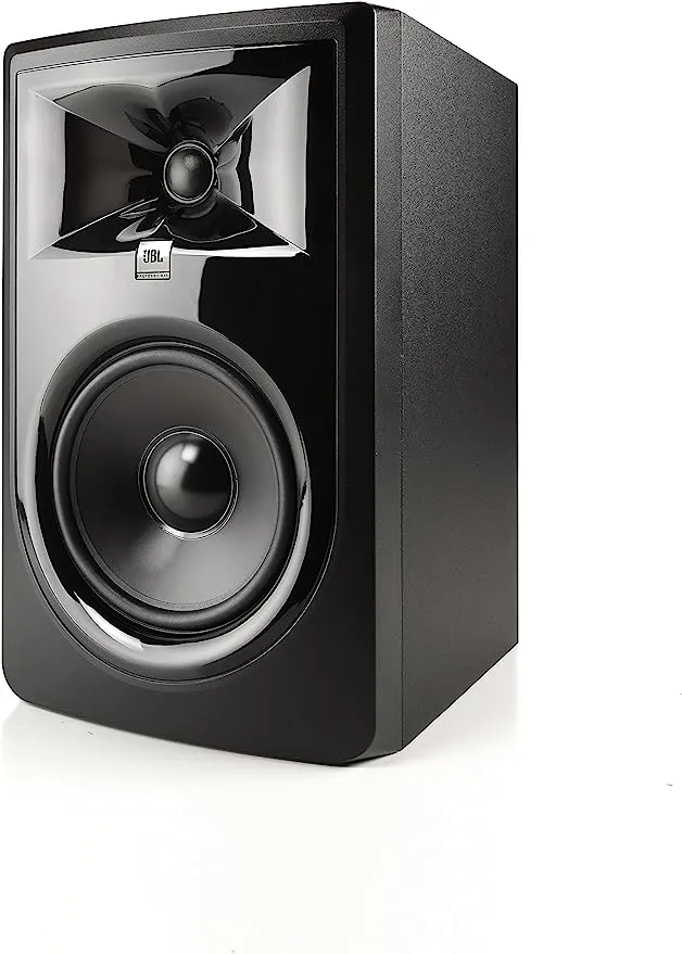 JBL Professional 308P MkII Next-Generation 8-Inch 2-Way Powered Studio Monitor, Black