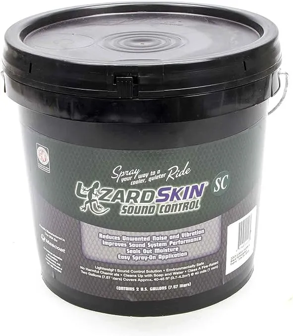 LizardSkin 50115 Sound Control Ceramic Insulation - 2 Gallon,Black