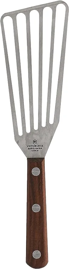 Victorinox Forschner Slotted Fish Turner, Black Polypropylene Handle