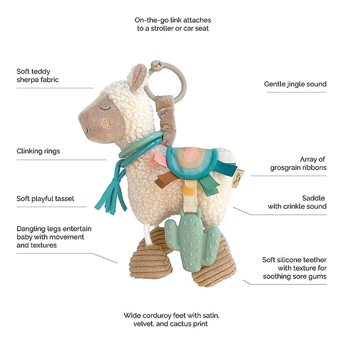 Itzy Ritzy: Unicorn Link & Love Activity Plush & Teether Toy