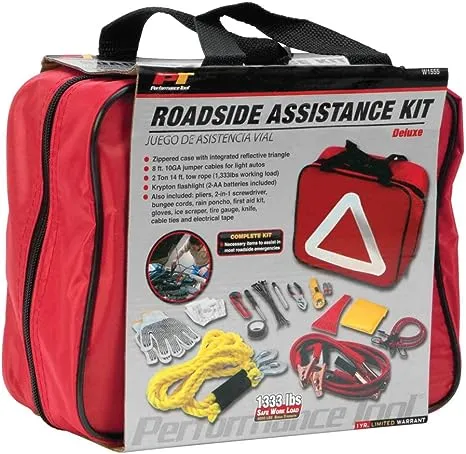 Performance Tool W1555 Deluxe Roadside Assistance Kit