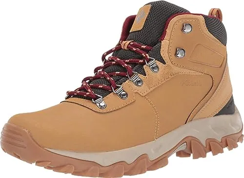 Columbia Men's Newton Ridge Plus II Suede Waterproof Hiking Boots, Elk