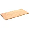 96" W x 36" D x 1-3/4" Thick Maple Butcher Block Square Edge Workbench Top