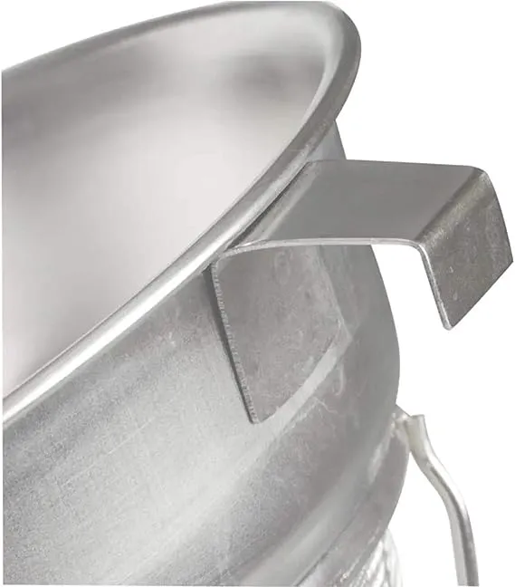 Winco CCB-8R Stainless Steel Reinforced Bouillon Strainer, 8 inch - 1 Each. 