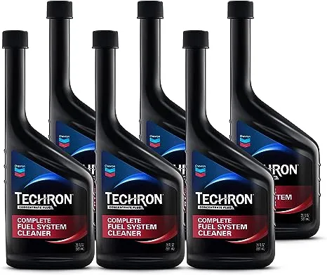 Chevron 65740-CASE Techron Concentrate Plus Fuel System Cleaner - 20 oz., (Pack of 6)