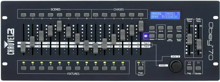 CHAUVET DJ Obey 70 Compact DMX Controller for LED Wash Lights