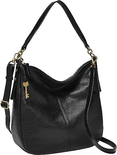 Fossil Women's Jolie Leather Hobo Purse Handbag for Women