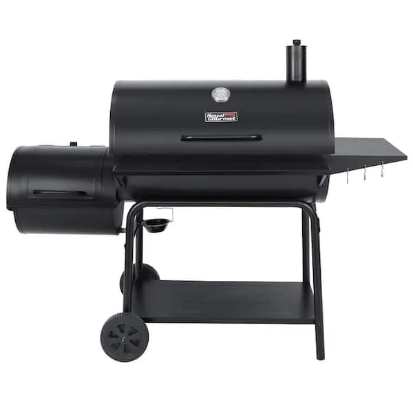 Royal Gourmet CC2036F Charcoal Barrel Grill with Offset Smoker