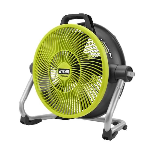 Ryobi 18V ONE+ Hybrid Whisper Series Air Cannon Fan Kit