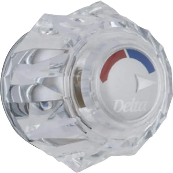 Delta H71 Clear Knob Handle - Clear