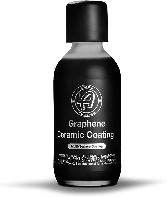 Adam's Polishes UV Graphene Ceramic Coating - 10H Ceramic Coating for Cars W/UV Glow Technology | 7+ Years of Protection | Apply After Car Wash Clay Bar Car Buffer Polisher | Boat RV Motorcycle