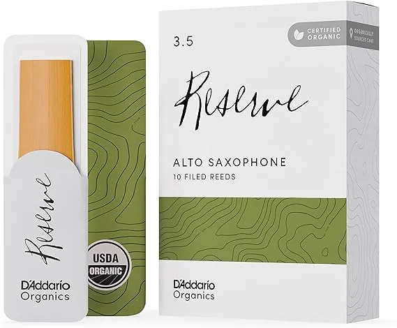 D'Addario Organic Reserve Alto Saxophone Reeds