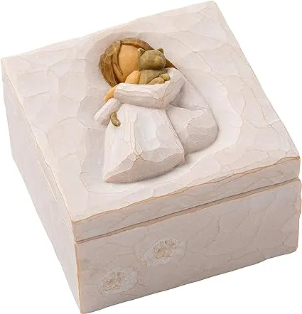 Willow Tree Tenderness, sculpted hand-painted Keepsake Box