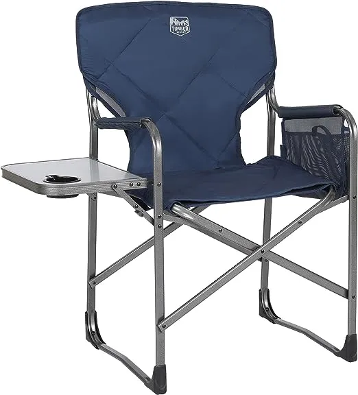 TIMBER RIDGE Folding Camping Chair FC-330-Gray