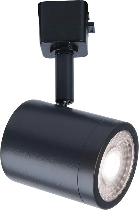 WAC Lighting, Charge LED Line Voltage Track Head 3000K in Black for L Track