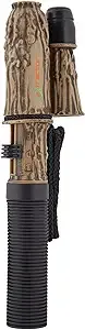 Flextone Outdoor Hunting Realistic Mature & Young Buck Sounds Freeze-Proof Headhunter’s Extractor Deer Game Call, Antler Color, 2.00 x 6.00 x 12.00